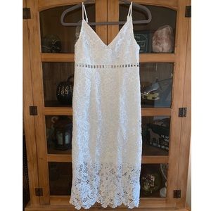 Women’s white Doilie dress